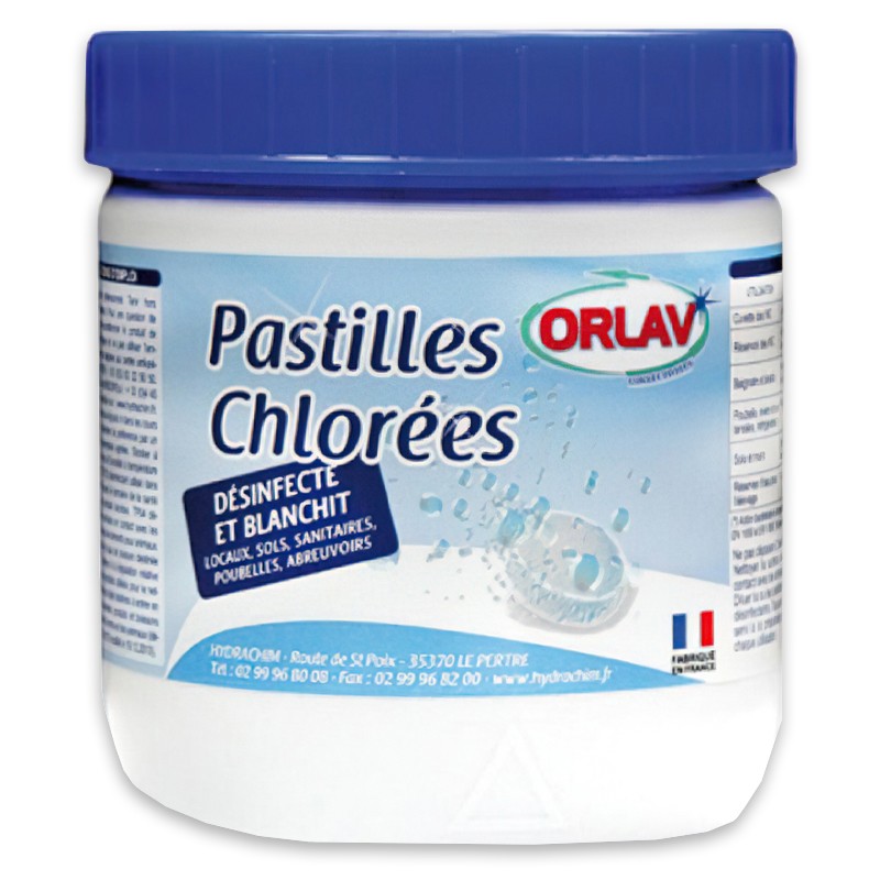 Pastilles de javel ORLAV