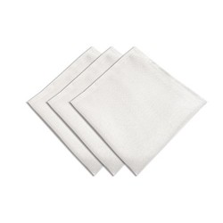 Serviettes de table blanche 38x38cm